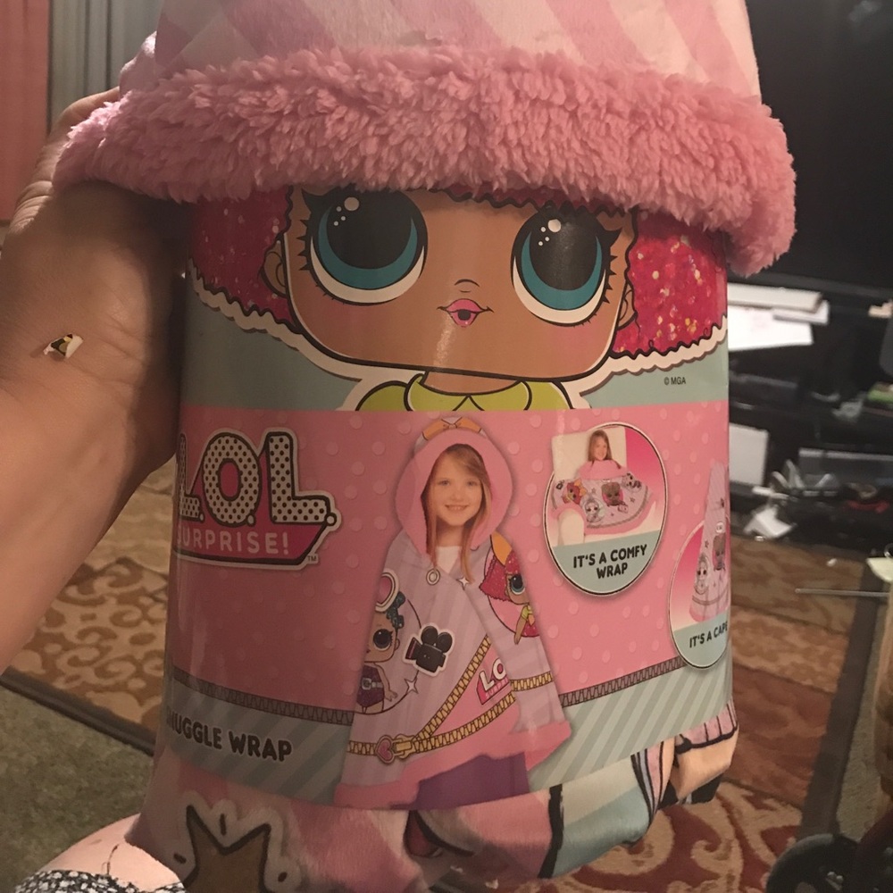 LOL wrap blanket or robe
